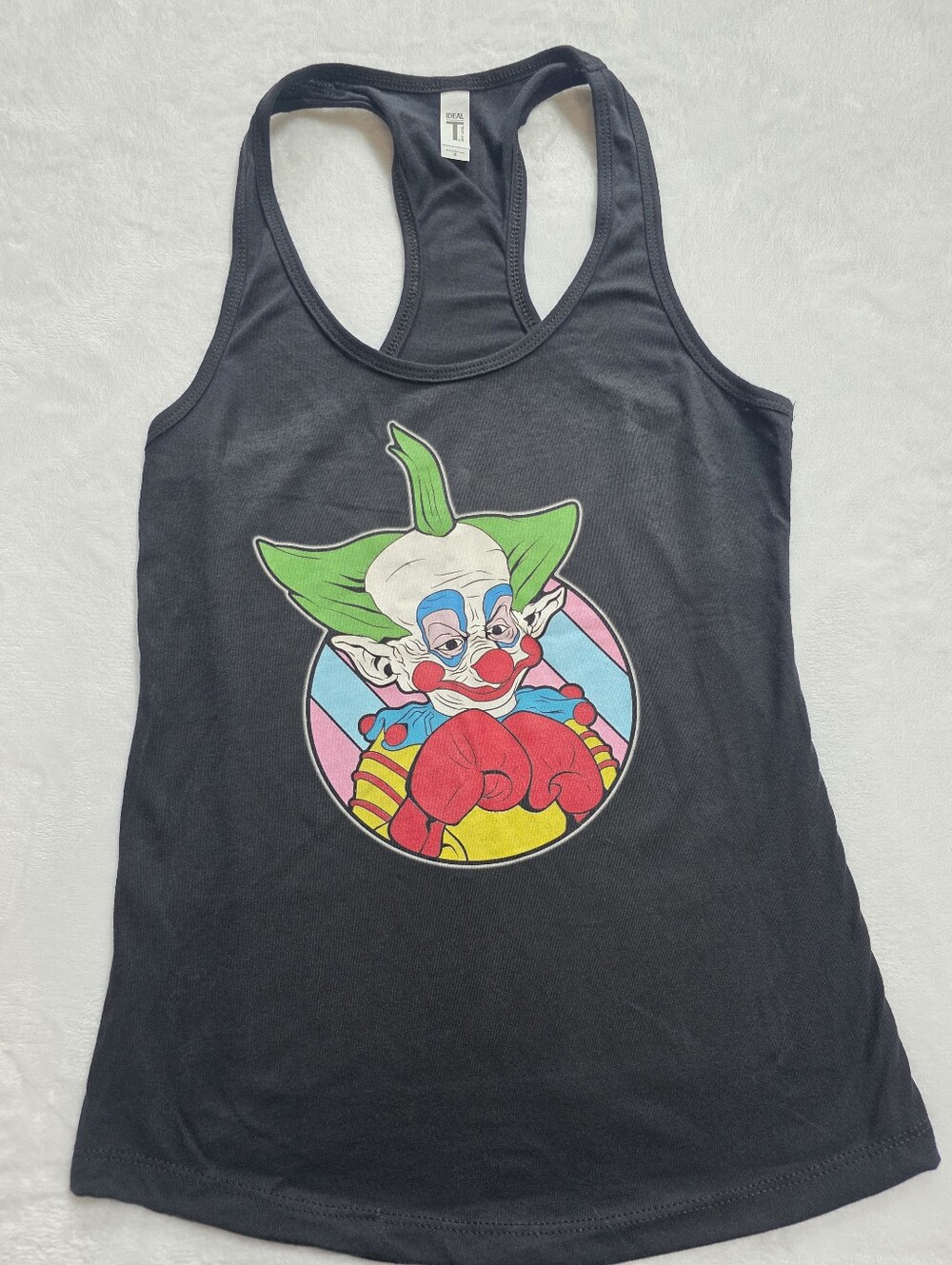 Killer Klowns Shorty Boxing Gloves Graphic Tank Top S